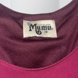 Show me your mumu. Plus size 2x. Worn once as a bridesmaids dress.